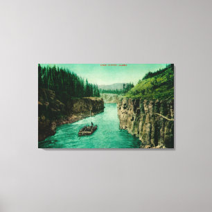 Lienzo Millas de barranco, opinión de Alaska con los