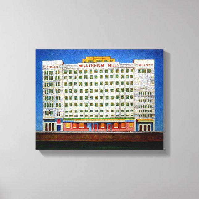 Lienzo Mills Mills del Milenio (Anverso)