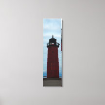 Milwaukee Pierhead Lighthouse Ver Canvas verticale