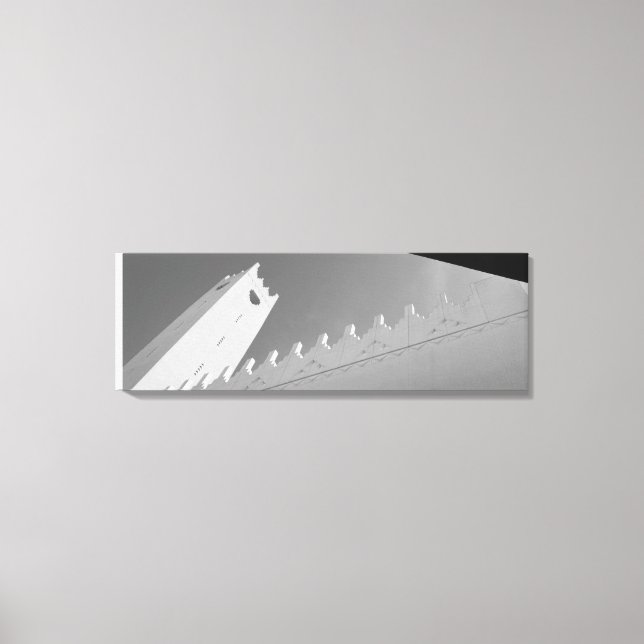 Lienzo Minaret Al-Kindi Plaza (Anverso)