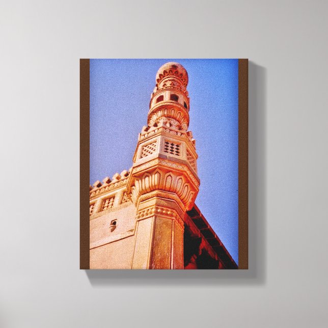 Lienzo Minarete de Charminar (Anverso)