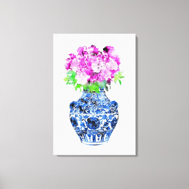 Lienzo Ming Vase (Anverso)