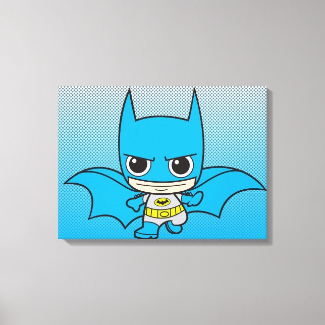 Lienzo Mini Batman Running (Anverso)