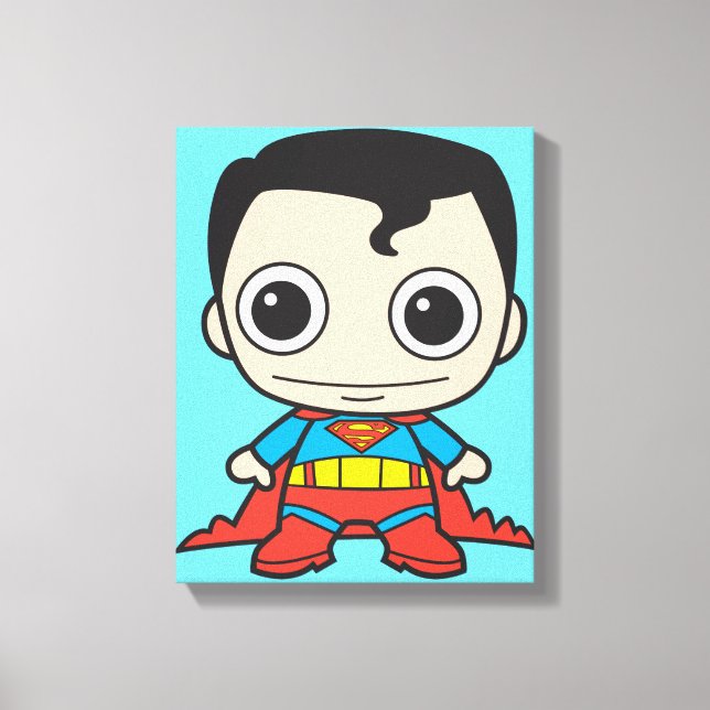 Lienzo Mini Superman (Anverso)