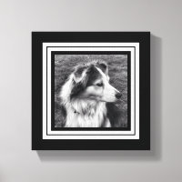 Mini tamaño de imagen de teléfono blanco y negro