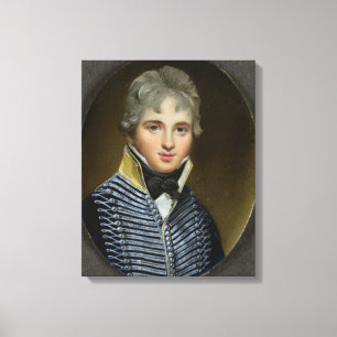 Lienzo Miniatura de Guillermo Howe de Lancey (d.1815),