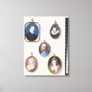 Lienzo Miniaturas. de LtoR, TtoB: Sir Arundel Talbot; U
