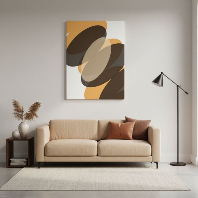 Lienzo Minimalist abstract geometric shapes contemporary  (Subido por el creador)