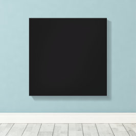 Lienzo Minimalist Black Cat Silhouette