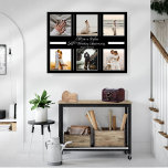 Lienzo Minimalista 6 foto 50 aniversario Boda<br><div class="desc">Captura los recuerdos con este elegante y elegante diseño minimalista de seis fotos de 50 años Bodas. Sólo tienes que añadir tus fotos,  los nombres de tu pareja y la fecha,  y has creado un aguijón para que te atesoren toda la vida.</div>