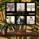 Lienzo Minimalista 6 foto 60 aniversario Boda<br><div class="desc">Captura los recuerdos con este elegante y elegante diseño minimalista de seis fotos del 60 aniversario del Boda. Sólo tienes que añadir tus fotos,  los nombres de tu pareja y la fecha,  y has creado un aguijón para que te atesoren toda la vida.</div>