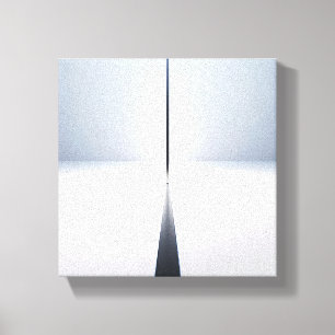 Lienzo Minimalista Moderno Abstracto Haz Vertical - 3D