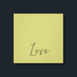 Lienzo Minimalista Profesional Moderno Olive Green<br><div class="desc">Plantilla profesional simple y moderna.</div>