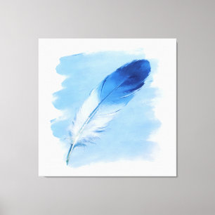 Lienzo Minimalista trazo de pincel de pintura al óleo 3D 