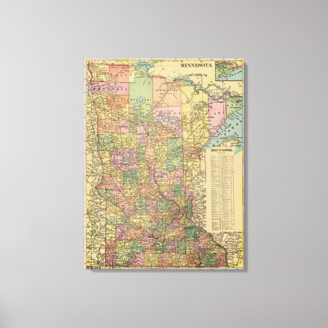 Lienzo Minnesota 2 (Anverso)