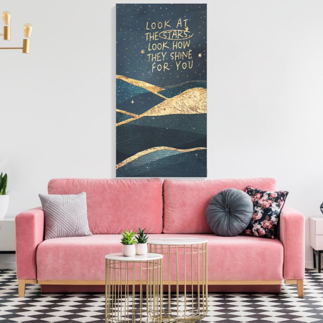 Lienzo Mira Las Estrellas (Insitu (Sala de estar))