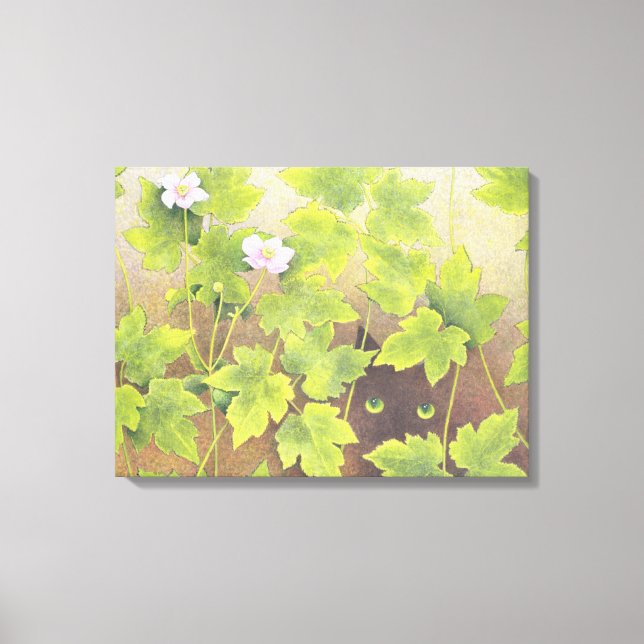 Lienzo Mirando (Anverso)