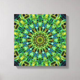 Lienzo Mirando al caleidoscopio