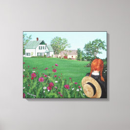 Lienzo "Mirando con amor" Anne de Green Gables, PEI
