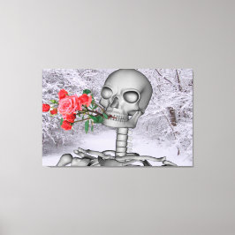 Lienzo Mirando hacia adelante a la primavera