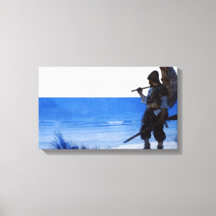 Lienzo Mirando hacia afuera