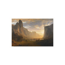 Mirando hacia el valle de Yosemite