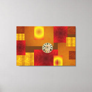 Lienzo Mish Mosh Tick Tock Stretch Canvas Print