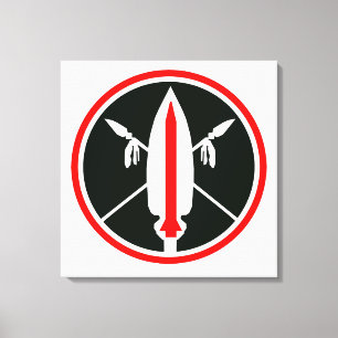 Lienzo Misil de la lanza