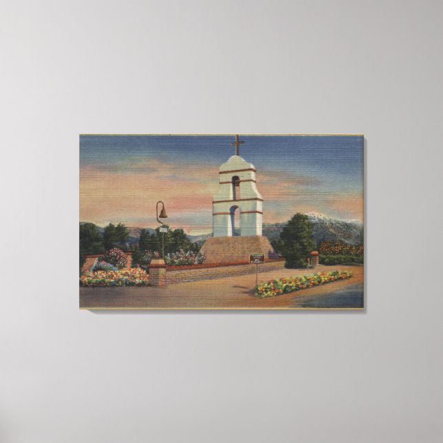 Lienzo Misión San Bernardino Asistencia (Anverso)