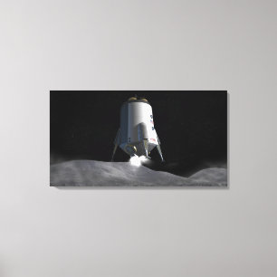 Lienzo Misiones futuras 2 de la exploración espacial