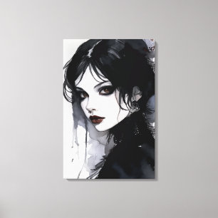 Lienzo Mística en la sombra #027