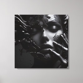 Lienzo Mistique de las sombras: Un baile de luz y oscurid
