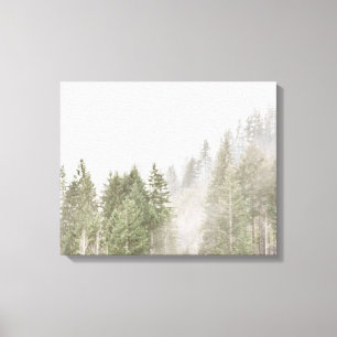 Lienzo Misty Pines