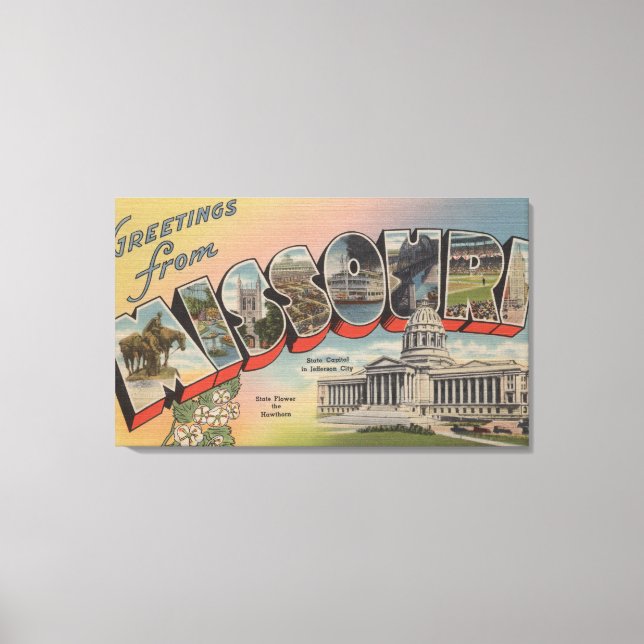 Lienzo Misuri (Capital estatal/Flor) (Anverso)