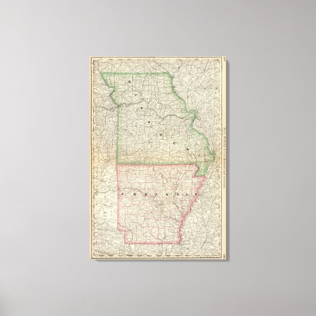 Lienzo Misuri y Arkansas (Anverso)