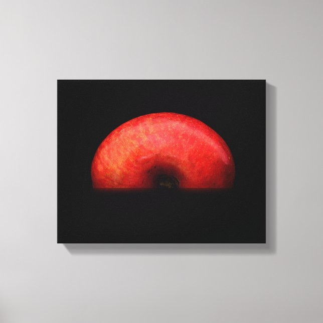 Lienzo Mitad de Apple *Una buena fotografía* *Así que Gua (Anverso)