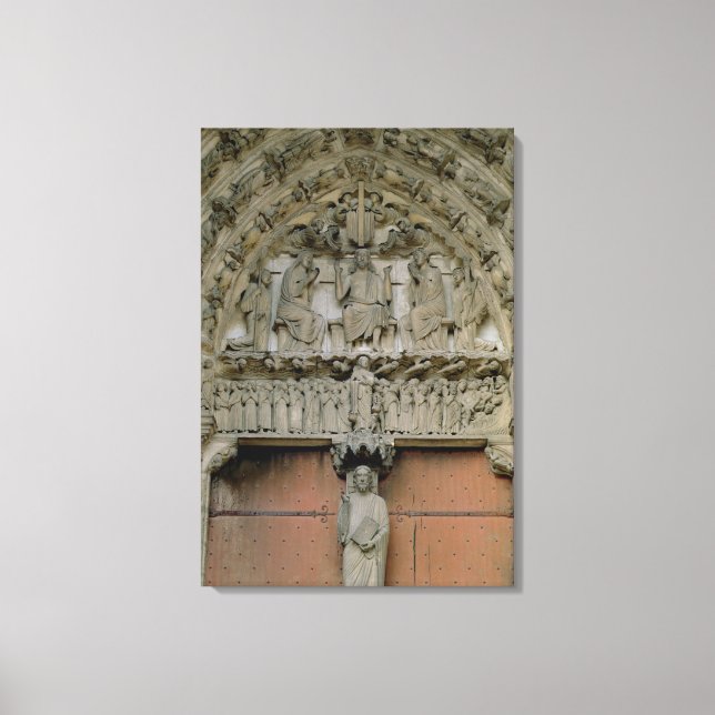 Lienzo Mmpano del Portal del Sur que representa a Cristo  (Anverso)