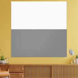 Lienzo Moda Bloque de color Minimalista blanco gris moder