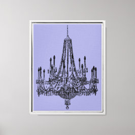 Lienzo Moda Candelier Purple