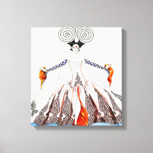 Lienzo Moda del art déco de Jorte Barbier