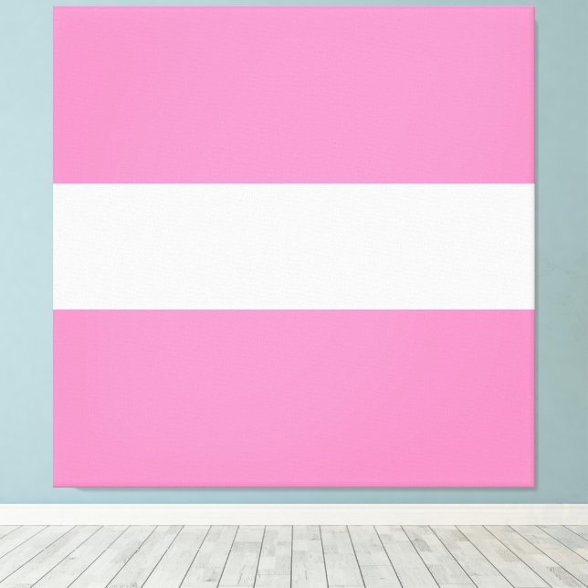 Lienzo Moda Elegante Esporto Gran Bonito Bandas Blancas R (Insitu (piso de madera))