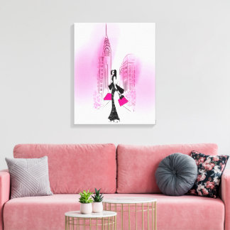 Lienzo Moda en la ciudad de Nueva York