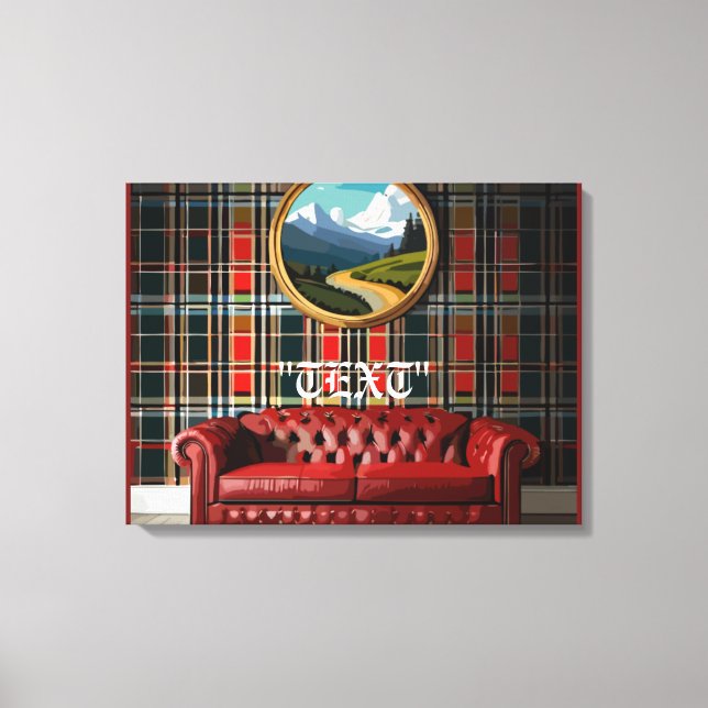 Lienzo Moda vintage (Anverso)