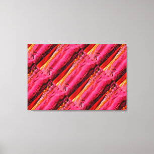 Lienzo modelo de ondas rojo-amarillo de Maui