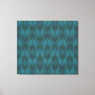 Lienzo Modelo verde azulado oscuro al aire libre del paso