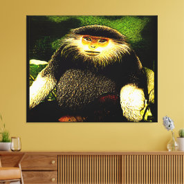 Lienzo Modelos primarios: douc 01 de shanked rojo