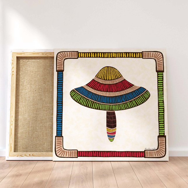 Lienzo Modern Abstract Mushroom (Subido por el creador)