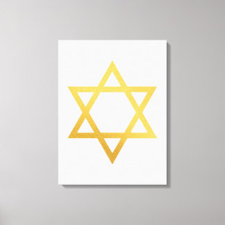 Lienzo Modern Gold Jewish Wall Art - Piece 2 of 3