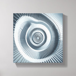 Lienzo Modern Minimalist Spiral Staircase Art - Abstract