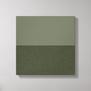 Lienzo Modern Moss Green Split Canvas Wall Art (Personali